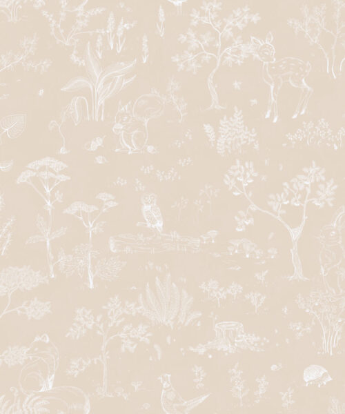 Papel Pintado Infantil  - HOLLIE BOSQUE INFANTIL - Nude