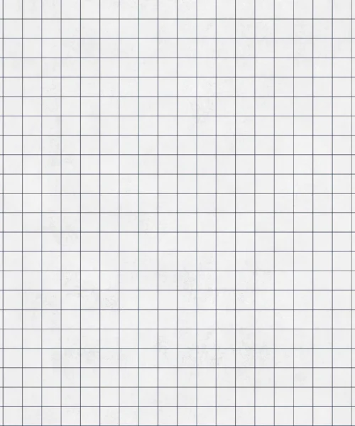 Papel Pintado Cuadros Cuaderno - Blanco