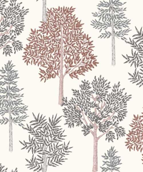 Papel Pintado Naturaleza - ARBOLEDA - Terracota
