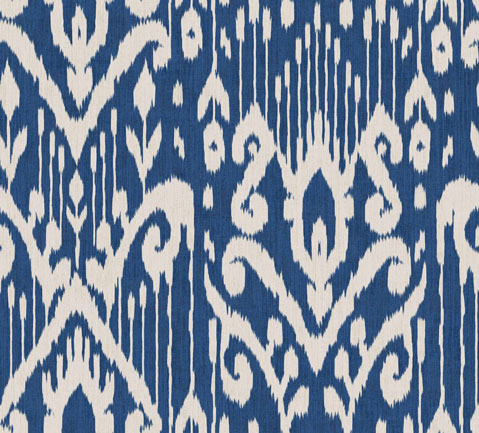 Papel Pintado Étnico - PADMASALIS IKAT - Azul