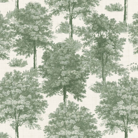 Papel Pintado Naturaleza- Árboles- Verde
