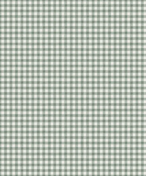 Papel Pintado Cuadro Vichy - Verde