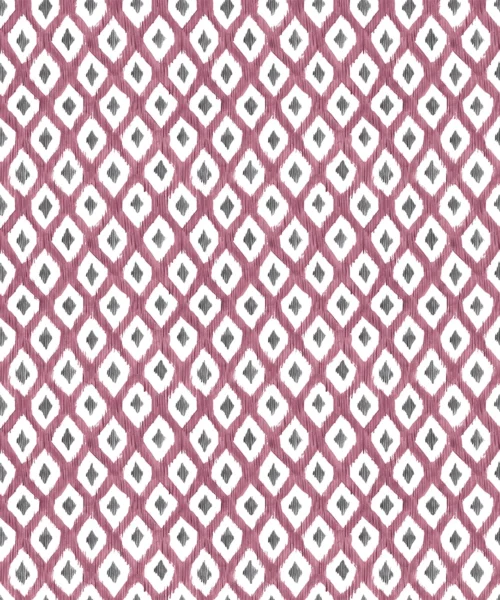 Papel Pintado Geométrico- Étnico Print- Granate